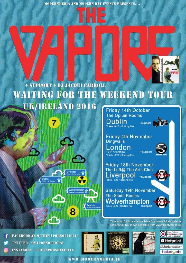 Vapors Poster with Support Info