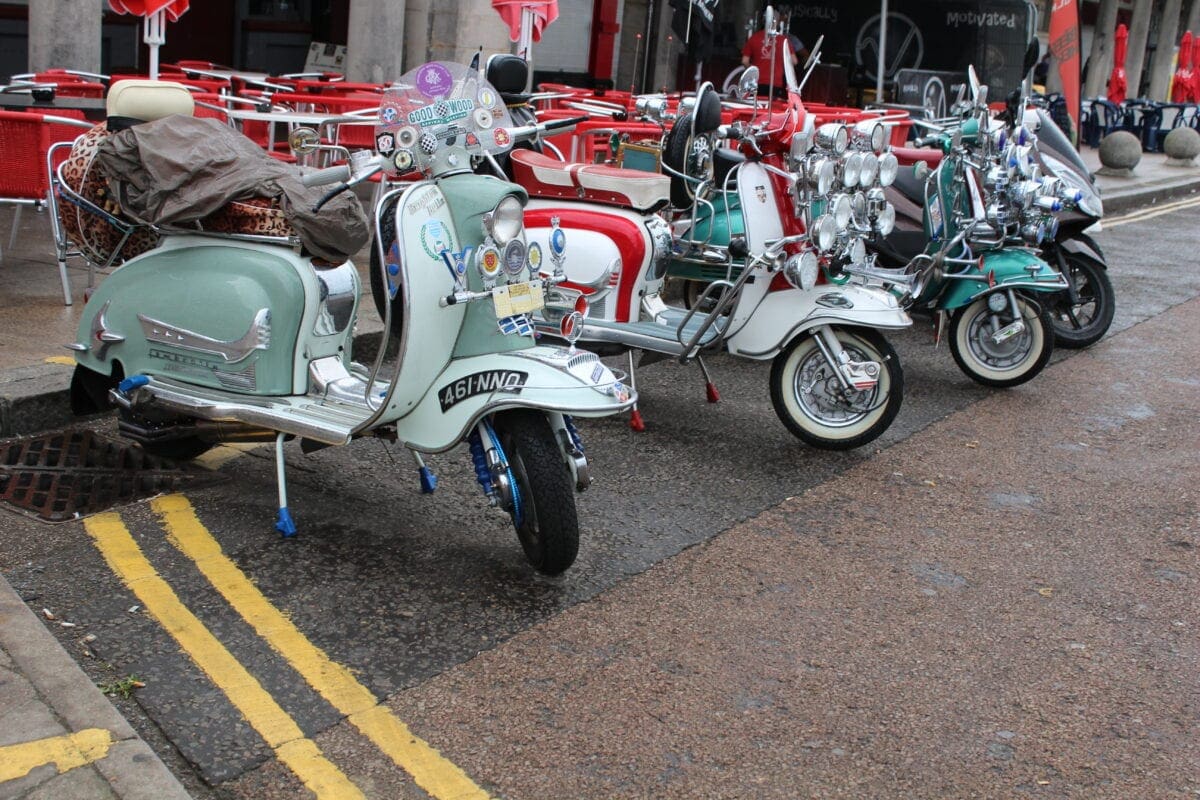 Brighton Mod Weekender 2016 – Scootering