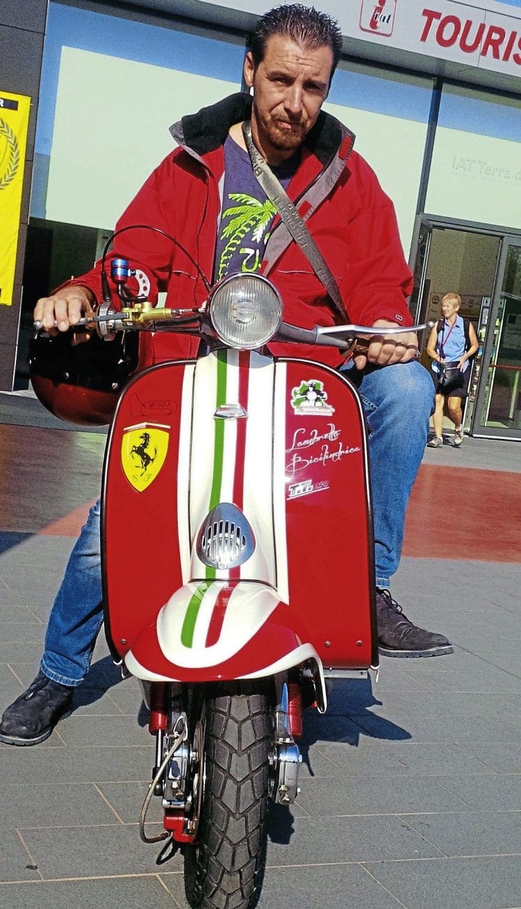 Ferrari moped deals