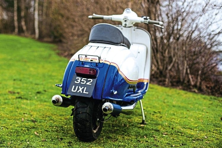 Lambretta rd350 clearance for sale