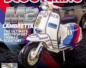 What's inside the April issue of Scootering?