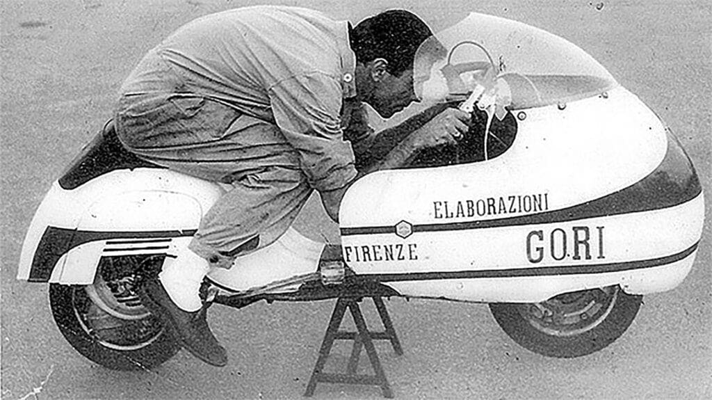 Giancarlo Gori cracked the 150 km/h mark in 1967